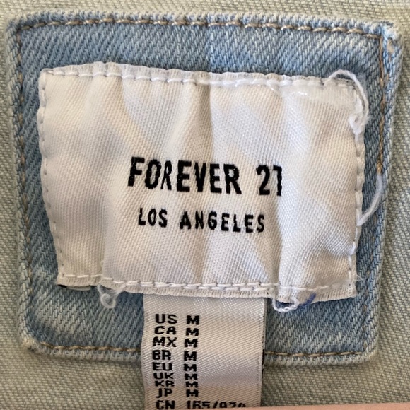 Forever 21 Denim light-wash Jacket - Picture 3 of 3